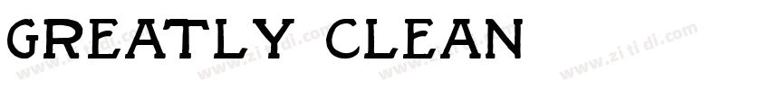 Greatly Clean字体转换